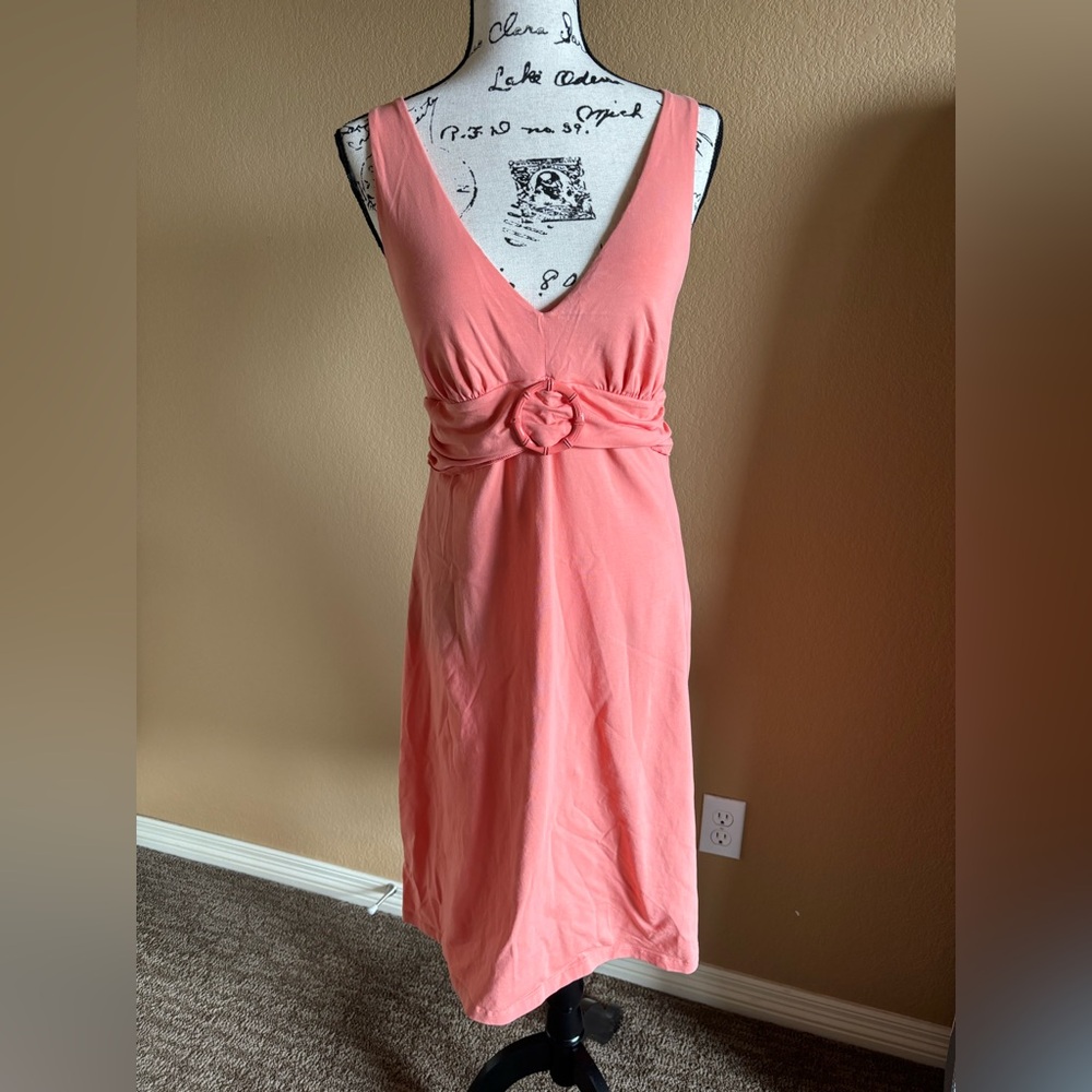 Tommy Bahama Coral Midi Dress. Fits more like a medium